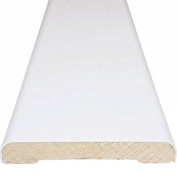 Pircher Coprifilo in Abete Giuntato Rivestito Bianco MM10X70X2250 - PIRCHER OBERLAND